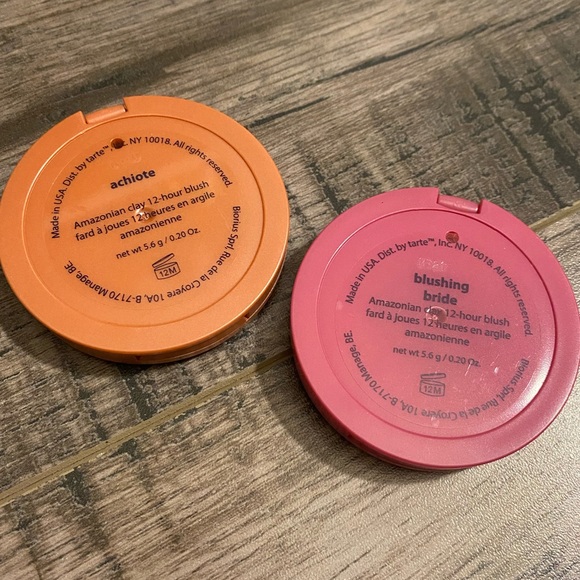 Two Tarte Amazonian Clay 12-Hour Blushes - Picture 2 of 4